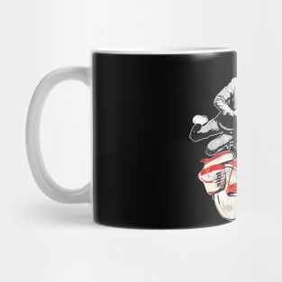 Pee Wee Herman Bicyle Jump Mug